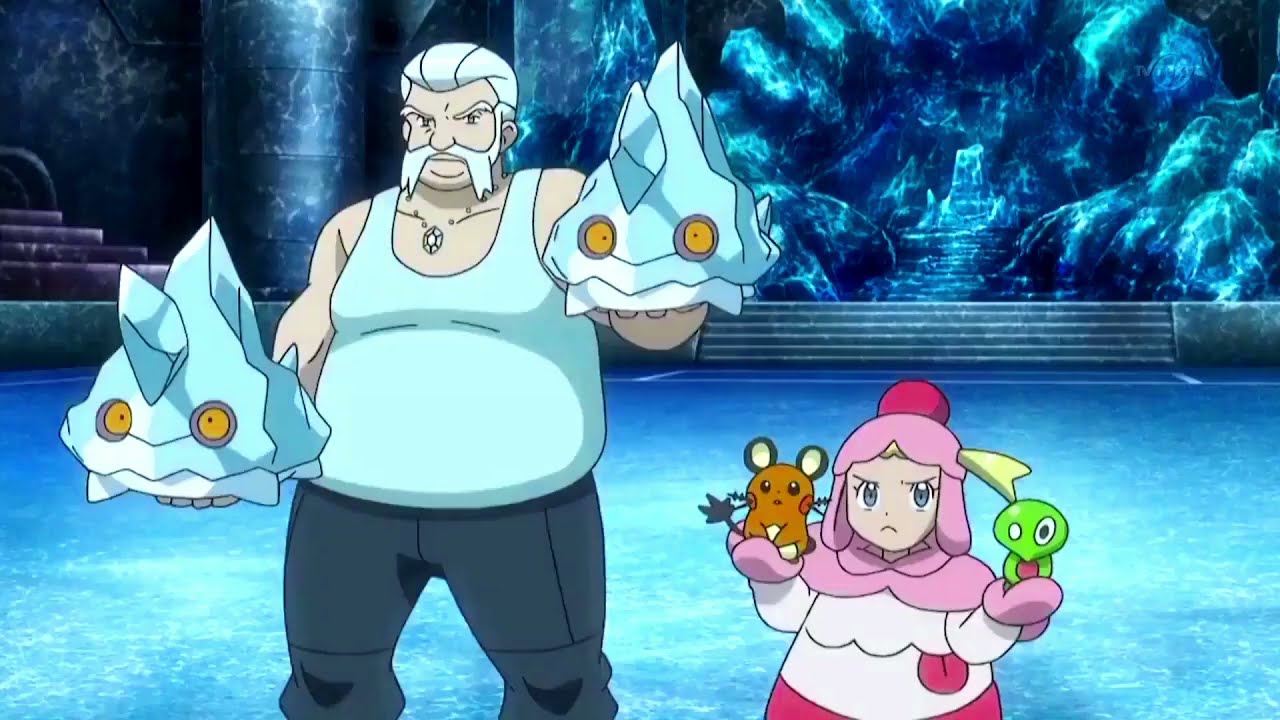 Bonnie i Wulfric trenują ze swoimi Pok&eacute;monami | Lider Sali Kalos Wulfric Pok&eacute;mon xyz