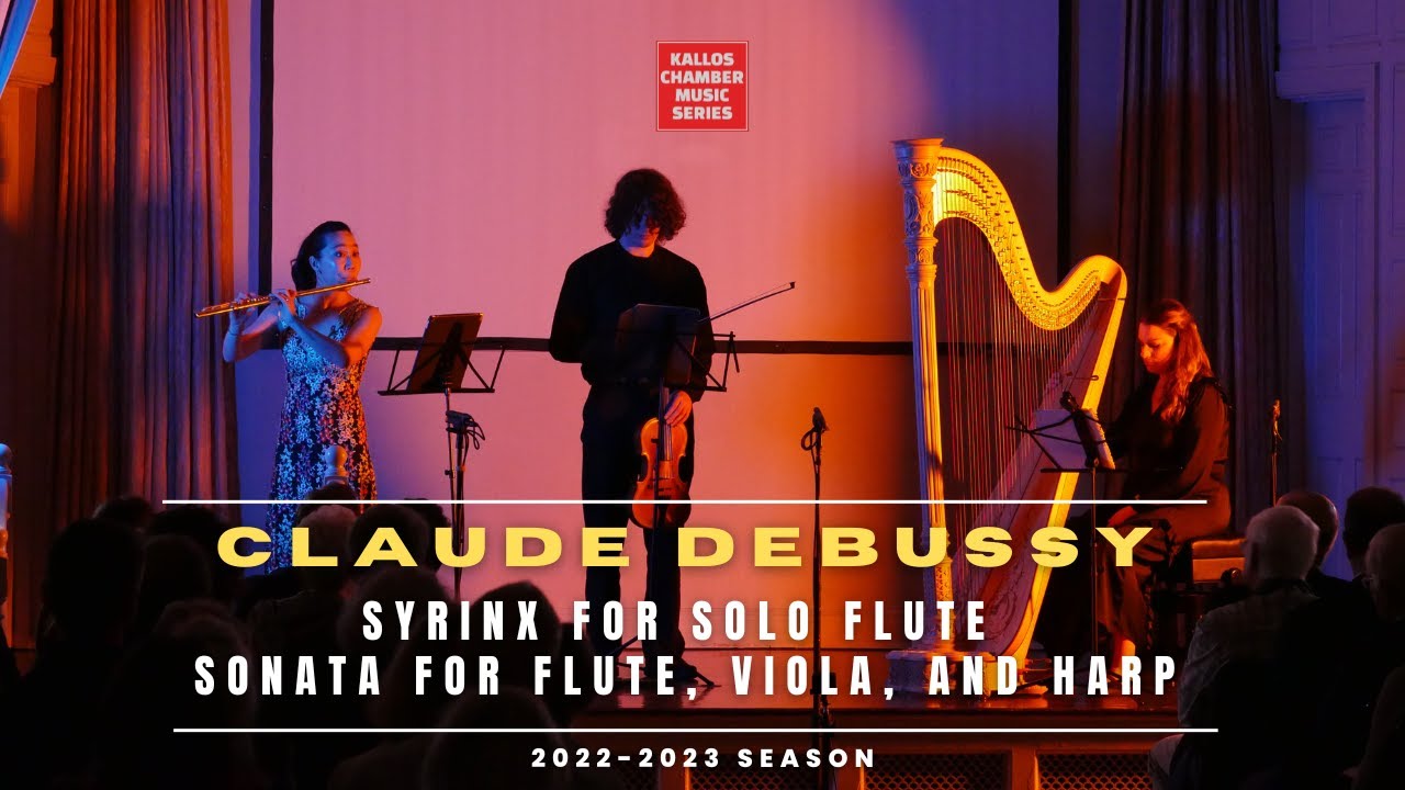 Debussy: Syrinx and Sonata for Flute, Viola, and Harp