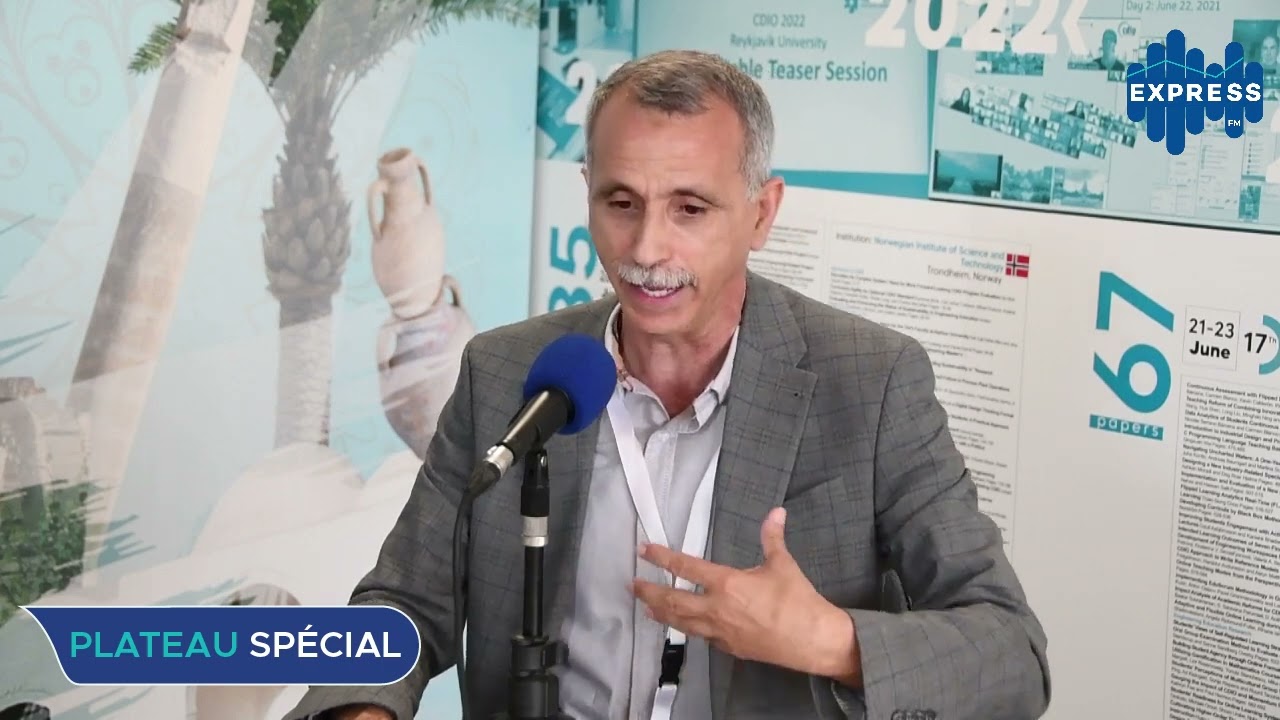 Intervention de M.Lamjed BETTAIEB, DGA du Groupe Esprit sur le plateau d'‪@expressfm