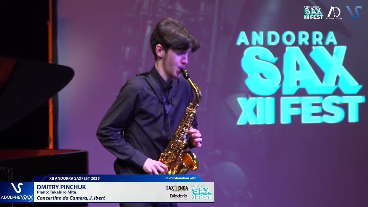 Dmitry Pinchuk plays Concertino da Camera, J. Ibert