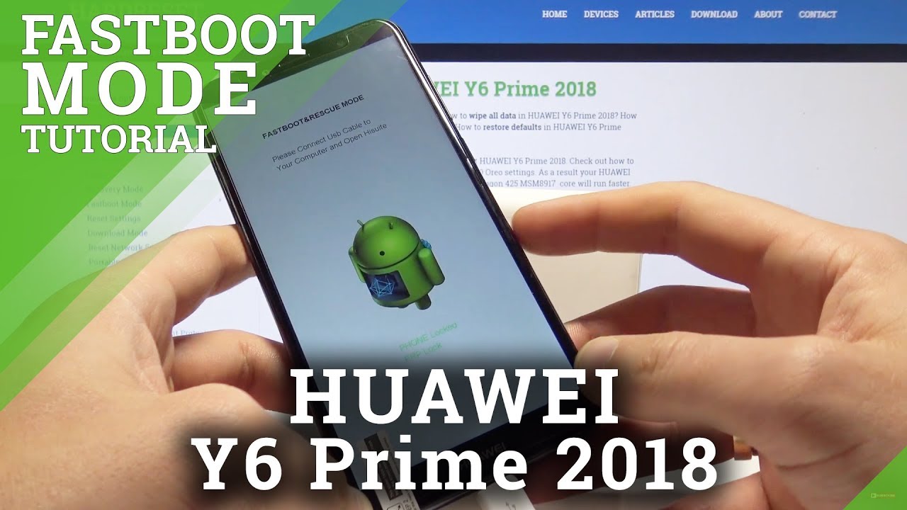 Как войти в режим Fastboot на HUAWEI Y6 Prime 2018 — Fastboot & Rescue Mode