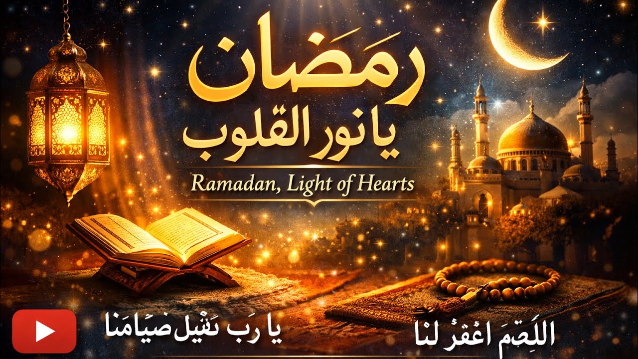 رمضان يا نور القلوب | Beautiful Ramadan Nasheed