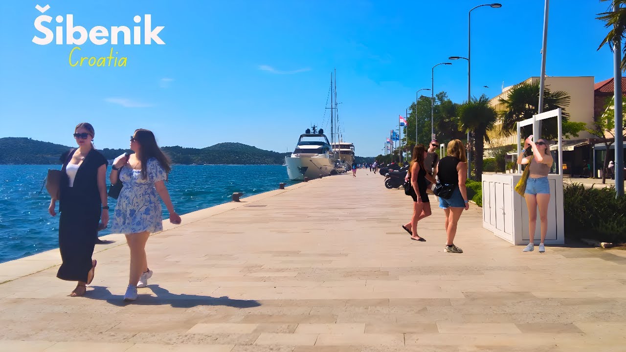 Breathtaking Beauty of Šibenik Croatia 🇭🇷 Walking Tour 2025