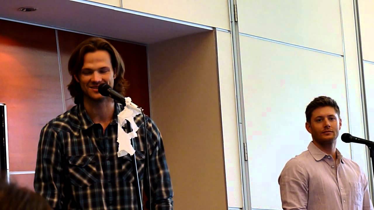 Jensen + Jared VanCon 2012 Breakfast Mississippi and States song + water bottle