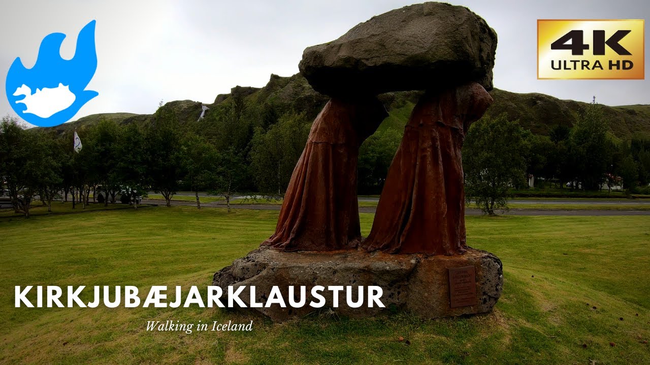 Kirkjubæjarklaustur - Walking in Iceland [4K]