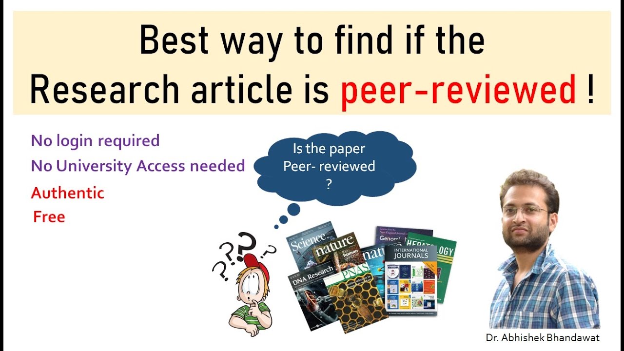 How to find if the journal is peer reviewed or not? How to tell if a paper is peer reviewed?