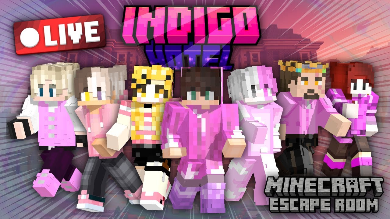 Gramy sobie w INDIGO HOTEL | Minecraft Escape Room