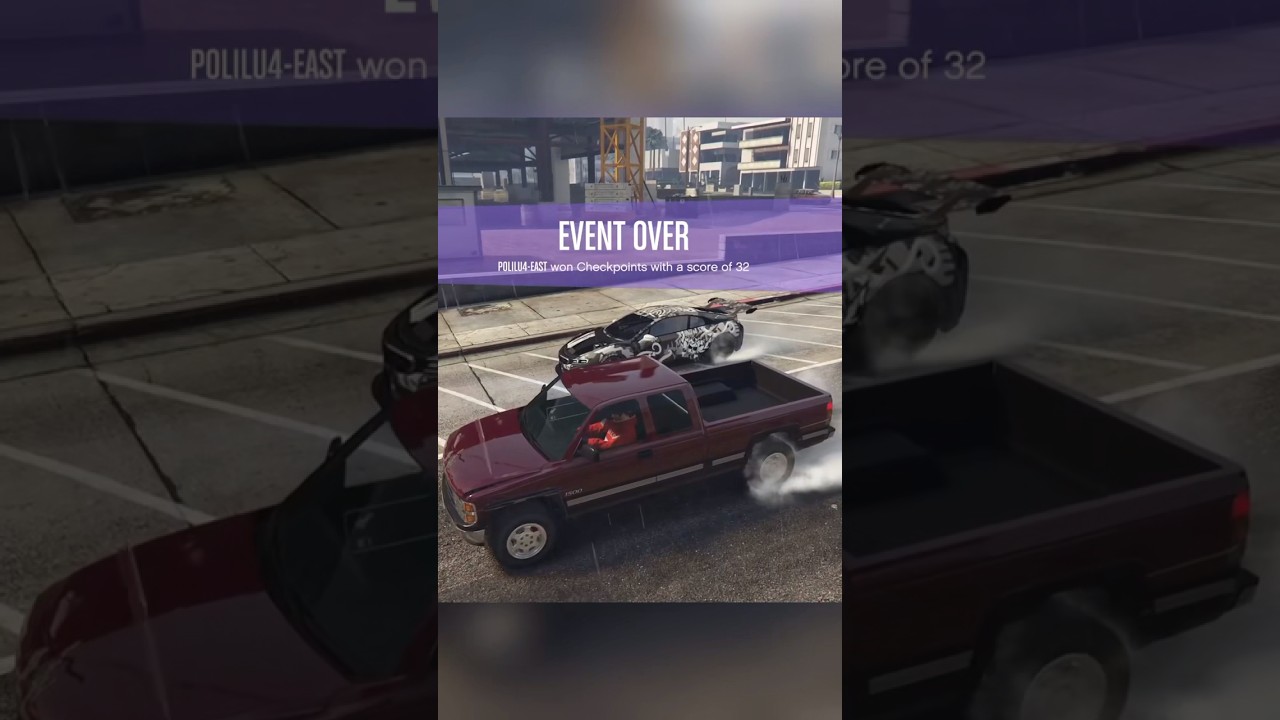 Pickup truck destroys fastest car in gta online🔥 #shorts #gta  #sleeperbuild #gaming #trending