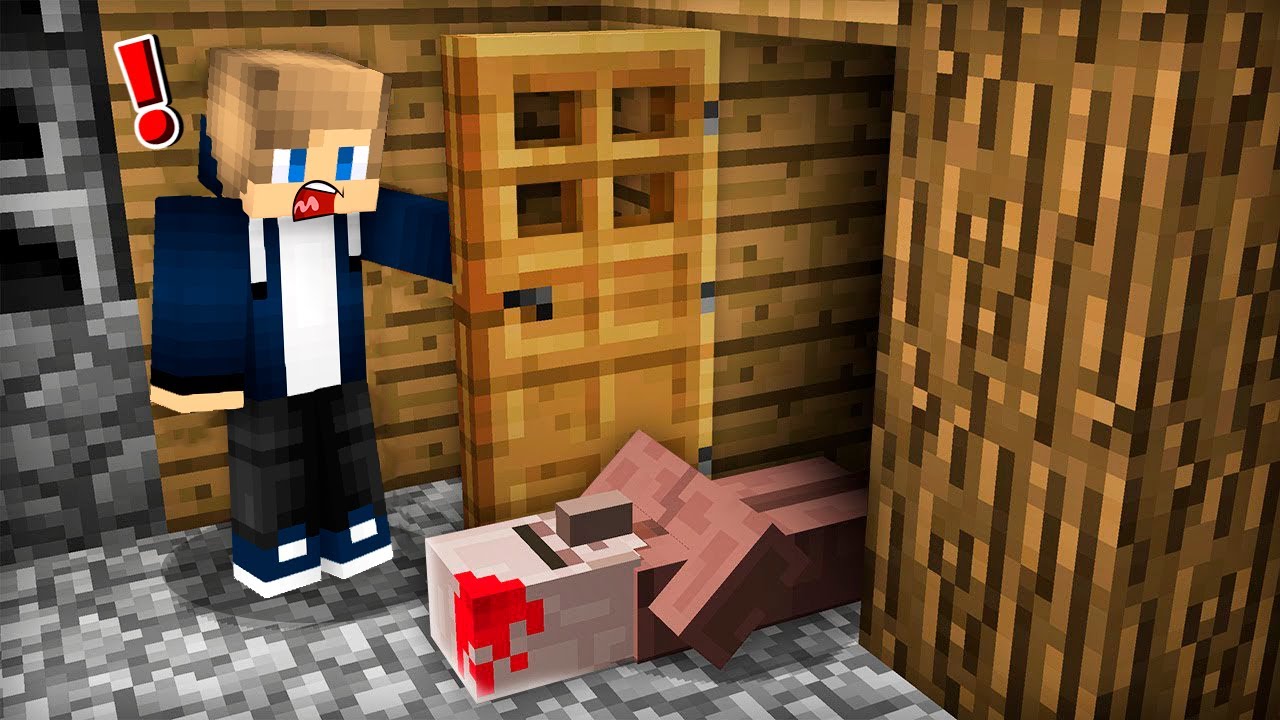 UYIMNI ICHIDAN O'LIK QISHLOQI TOPDIM 😨 | UZBEKCHA MINECRAFT