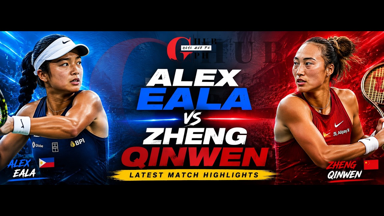 Alex Eala vs Zheng Qinwen | Full Match Highlights | Latest Thriller 🎾