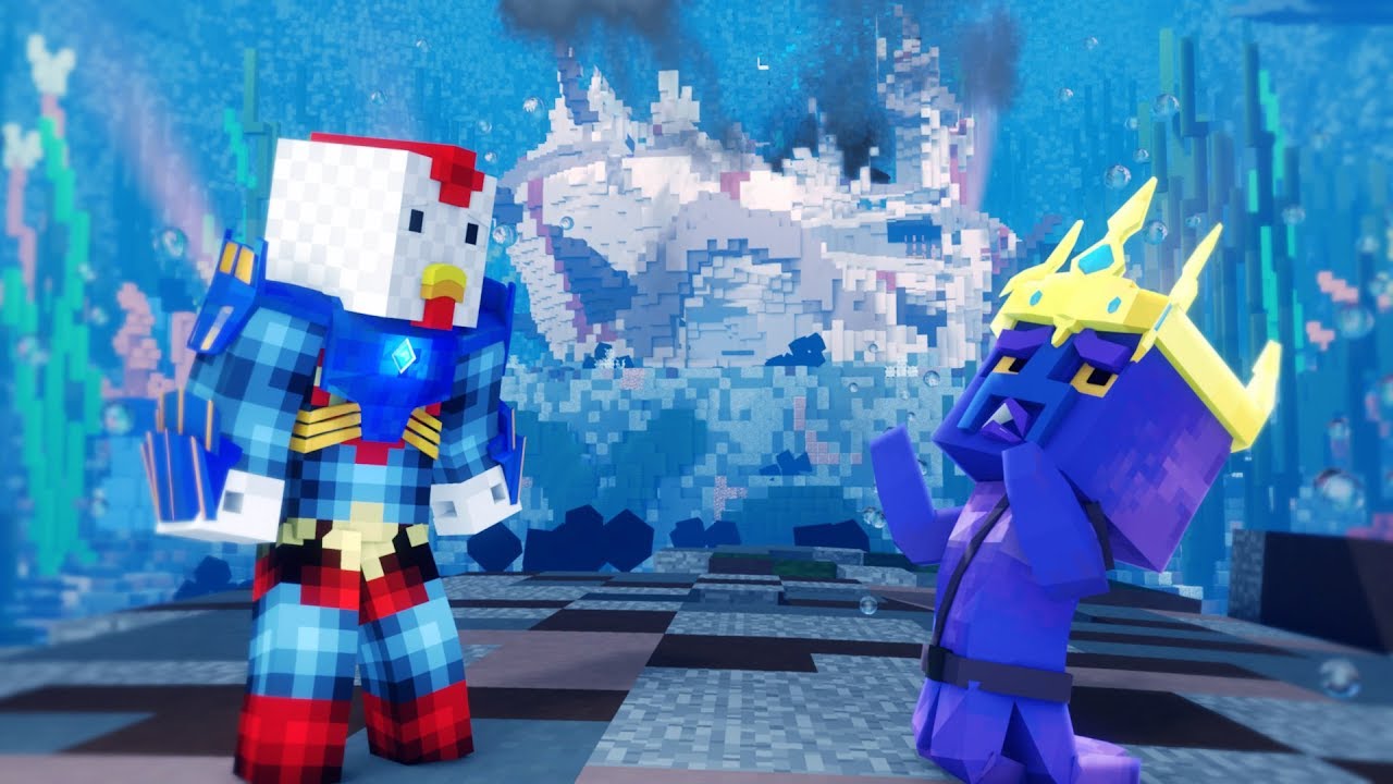 Minecraft | KRAKEN KID'S LOST SON! (Joebuz's Atlantis Adventure) #8