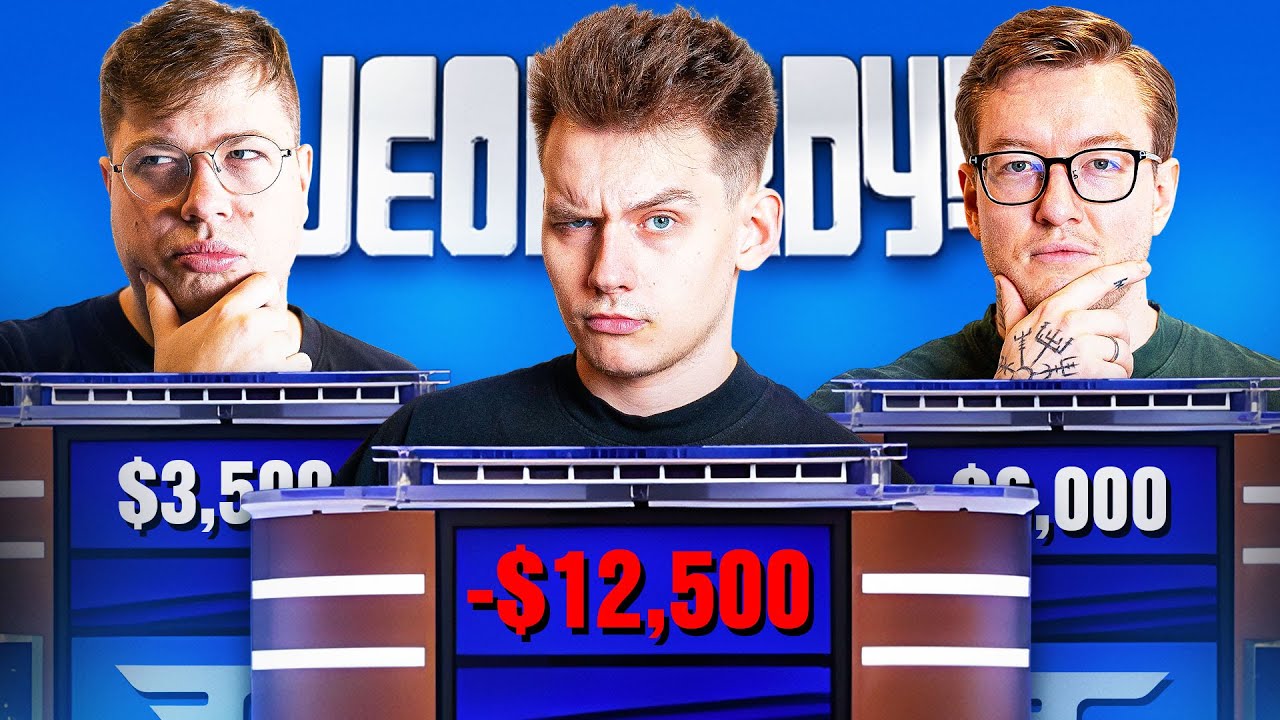 Pro Gamers try Jeopardy Challenge!