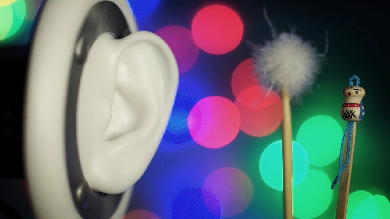 Binaural ASMR. Bamboo Ear Cleaning