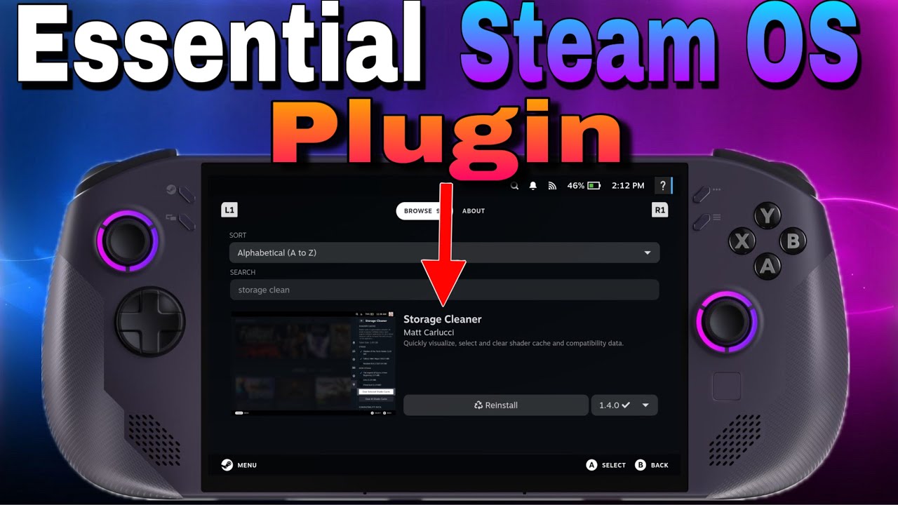 Незаменимый плагин Steam OS для устройств Steam | Legion Go S