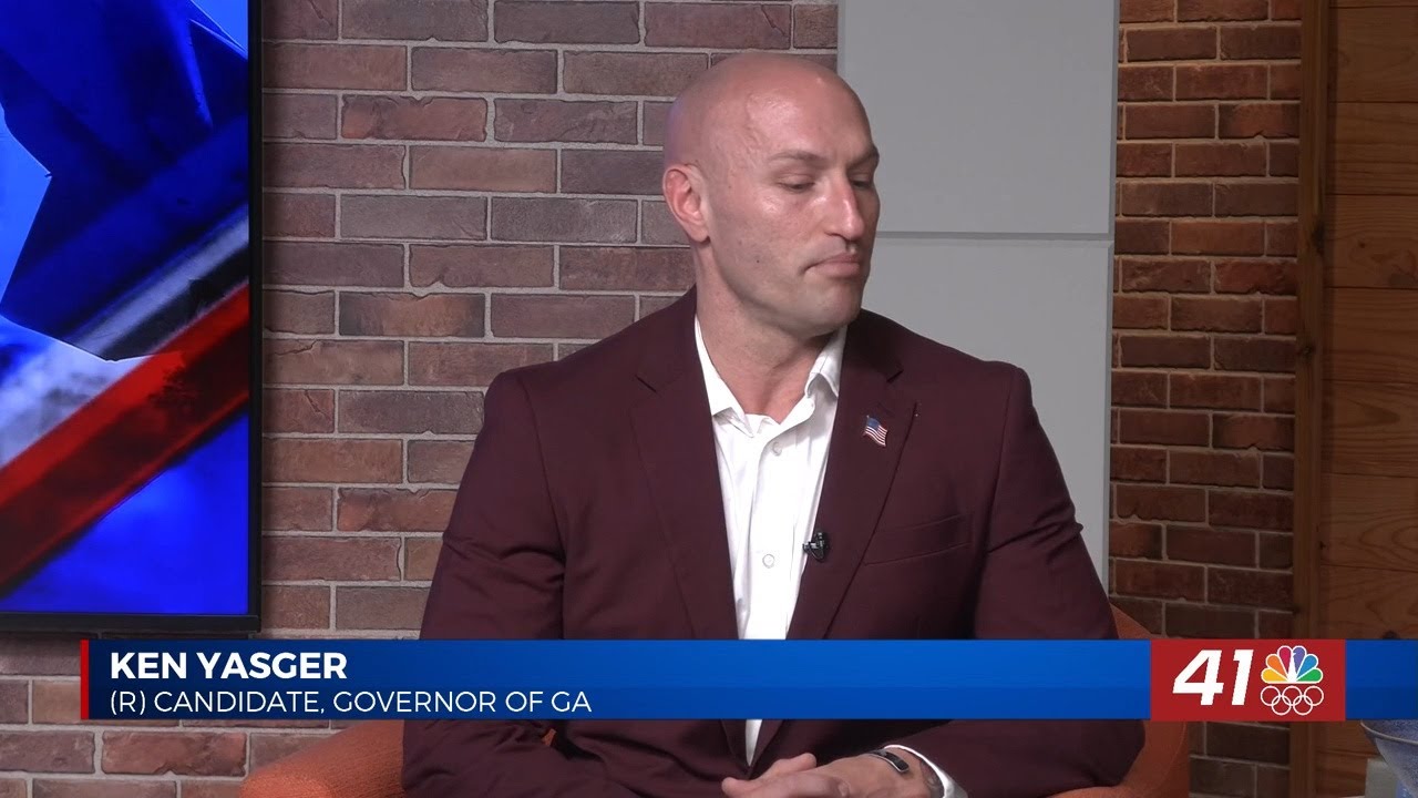 Ken Yasger explains to 41NBC his views on running for governor