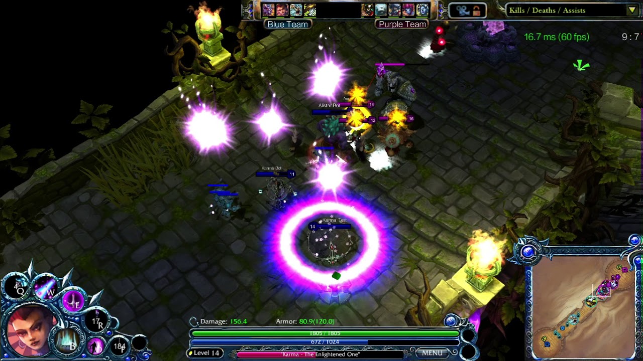 LOLUnity - old Karma gameplay + HUD update and some bug fixes