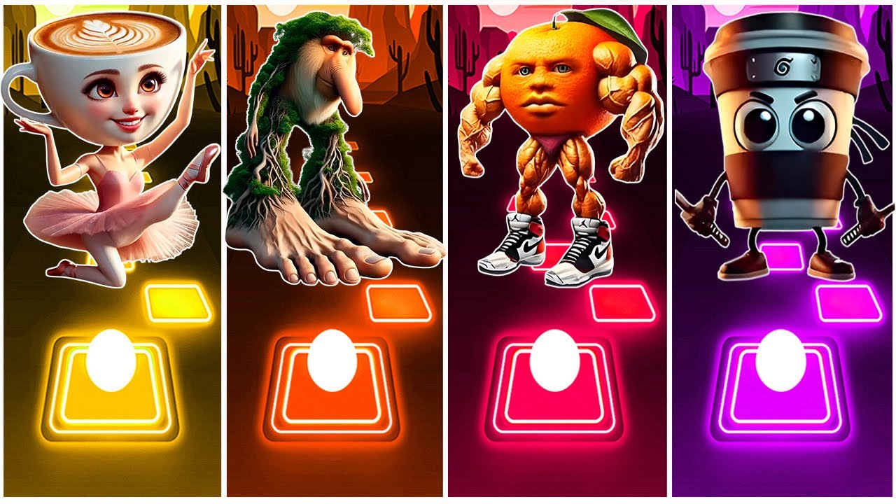 Ballerina Capuchina 🆚 Lirili Larila 🆚 Din Din Dun 🆚 Cappuccino Assassino. 🎶 Who Is Best?