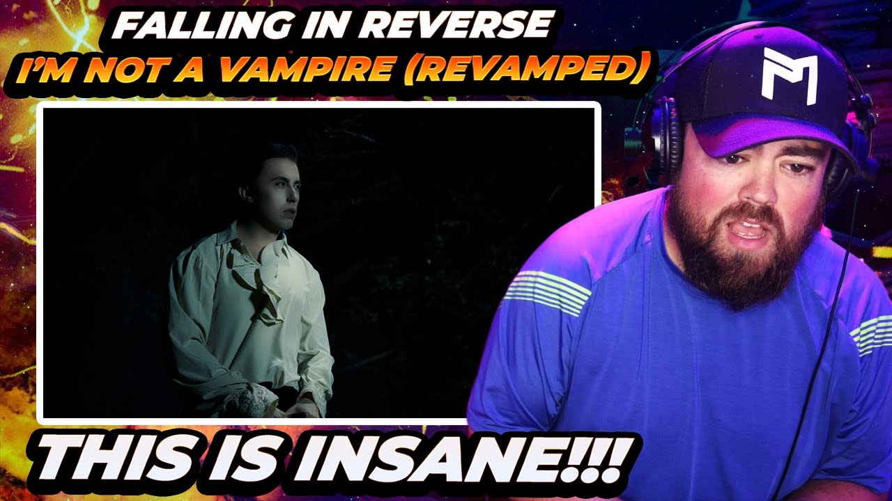 РЭПЕР РЕАКЦИЯ НА ПЕСНЮ Falling In Reverse: «Я не вампир (обновлённая версия)»