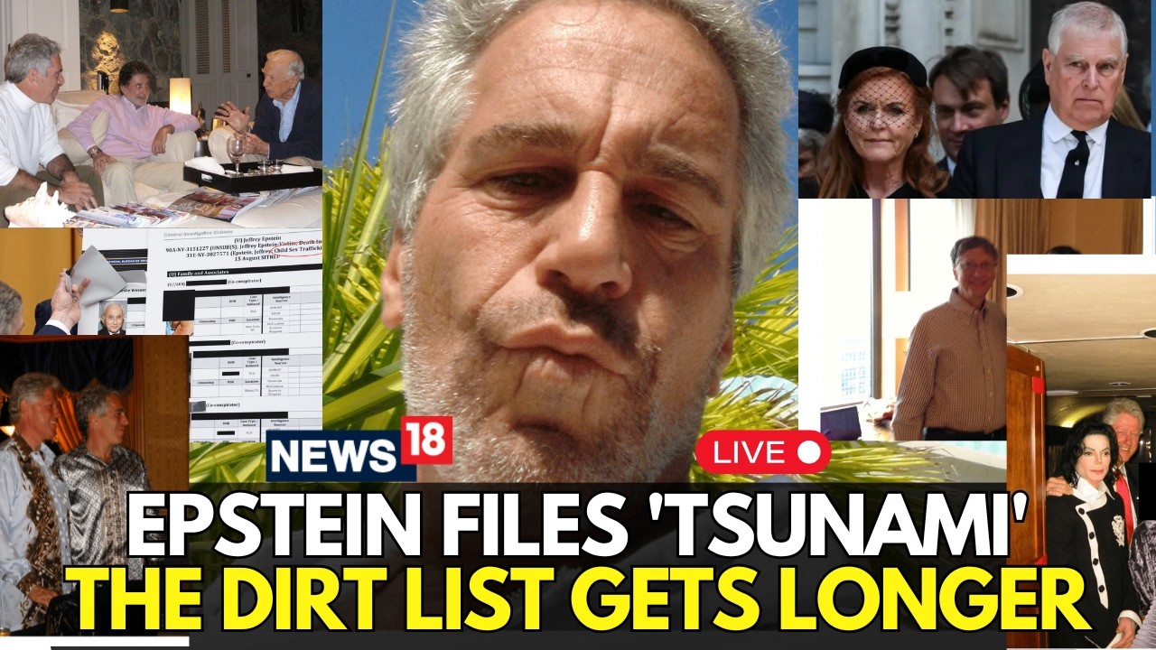 EPSTEIN FILES Unknown FACTS OUT! | LIVE: FBI Releases 180,000 Images & Videos | High-Profile Elites