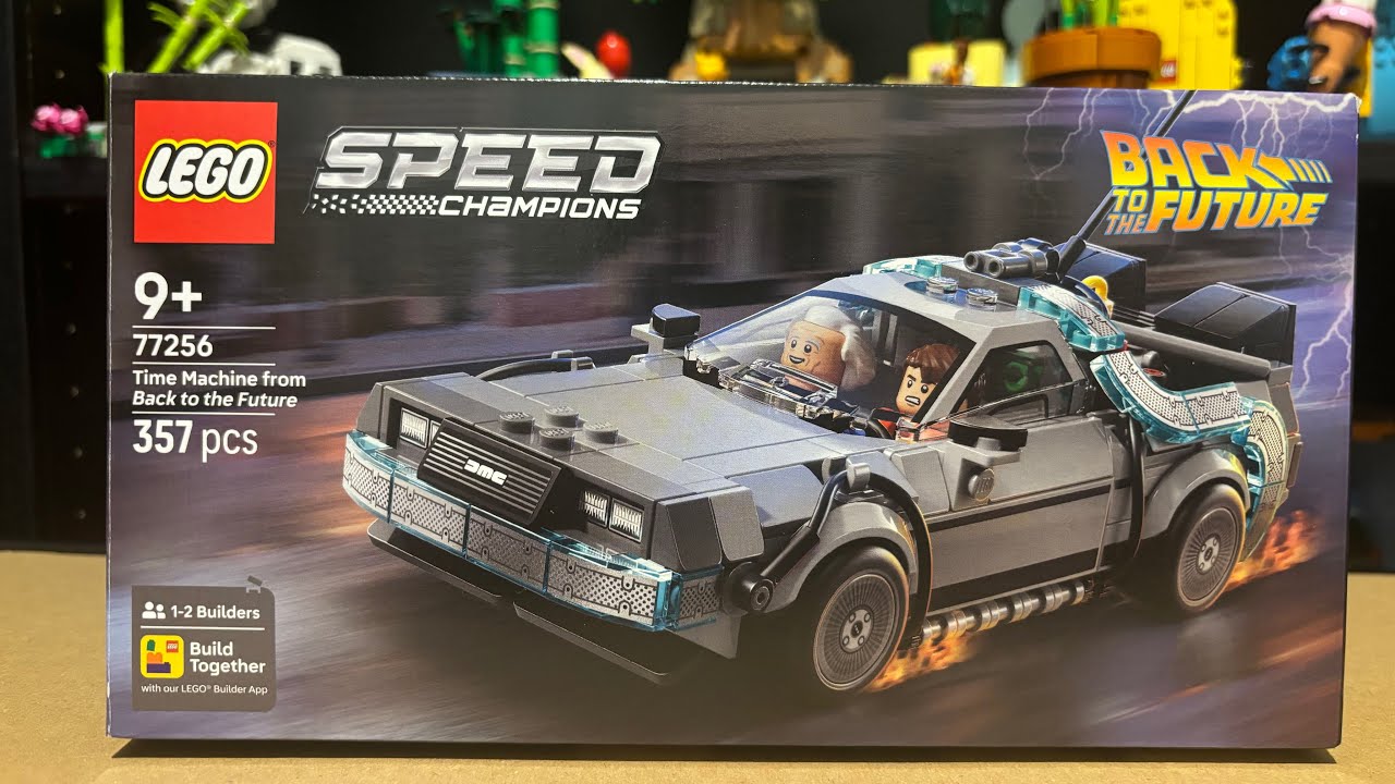 Lego Back to the future DeLorean time machine 77256 review