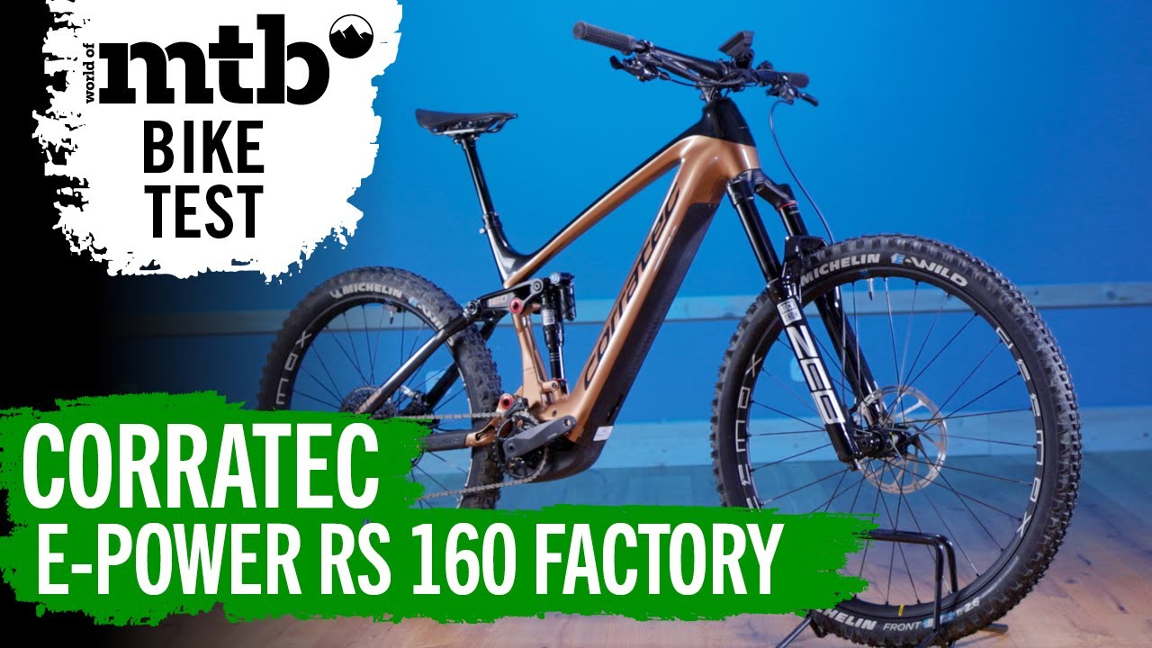 Corratec RS 160 Factory I Bike Test I All Mountain E MTB I Bosch Performance CX Smart System I 160mm