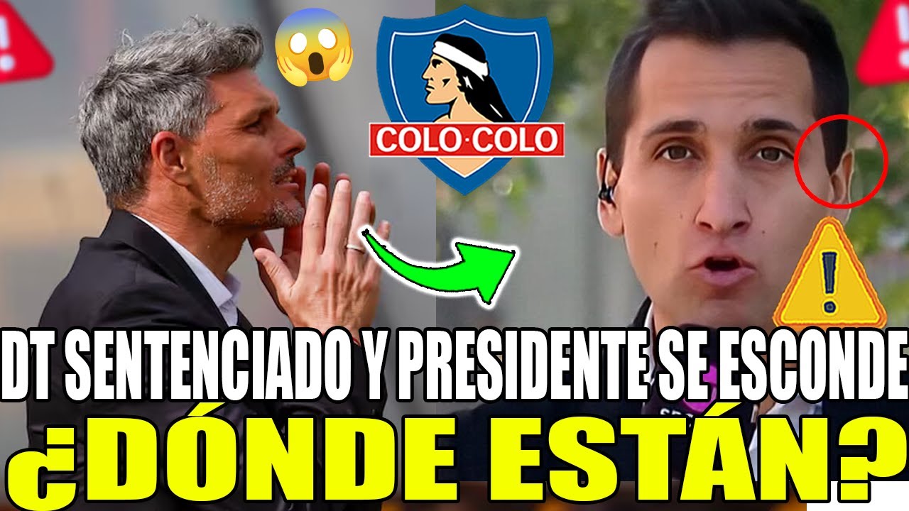 🚨😱 ¡ALERTA MÁXIMA! LA TRAICIÓN A COLO COLO: ORTIZ SENTENCIADO MIENTRAS LOS JUGADORES SON APUNTADOS