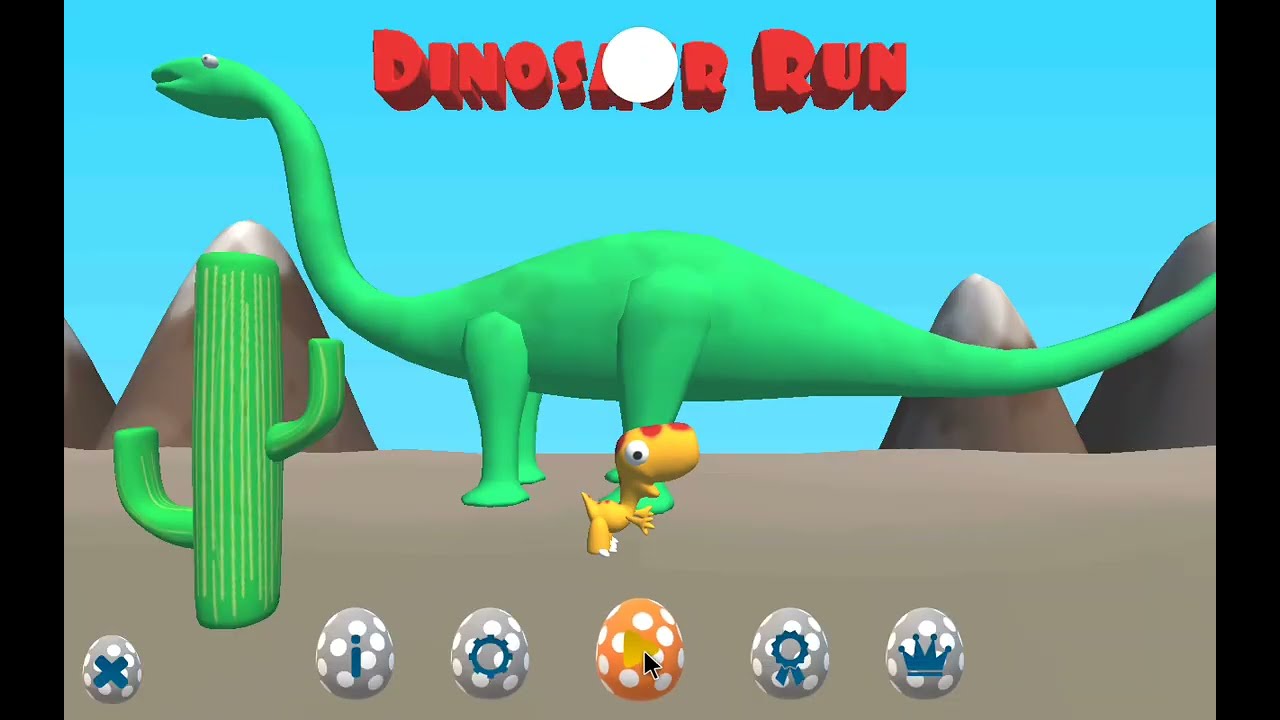 Dinosaur run leve 1 to evel 7