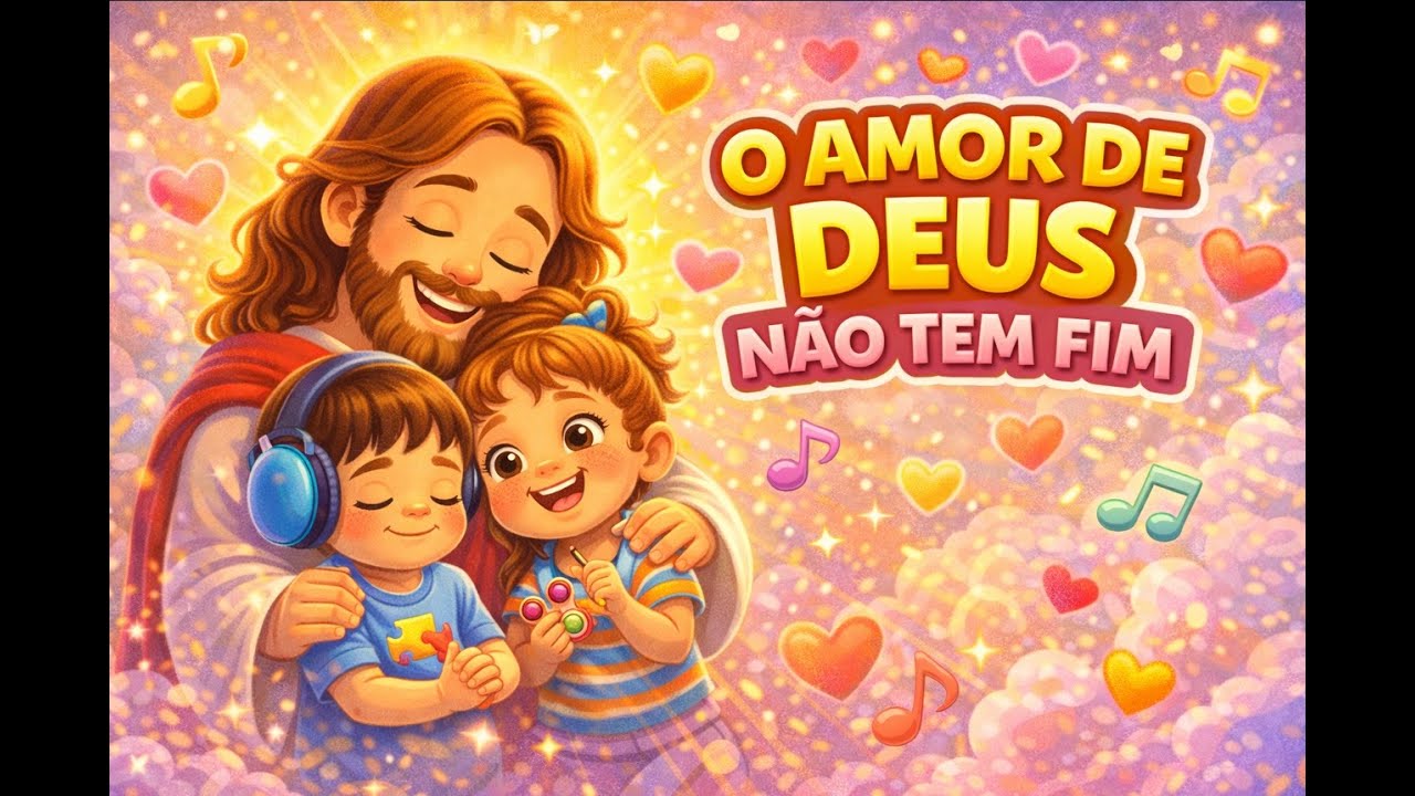 Música Infantil 💛✨ O Amor de Deus Não Tem Fim | Musica para Criança