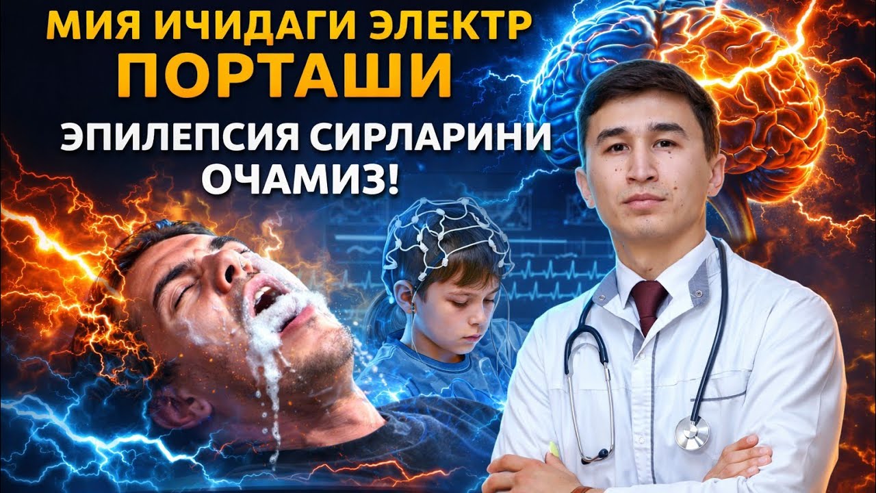 Эпилепсия: Миянинг электр хаёти ва биринчи ёрдам