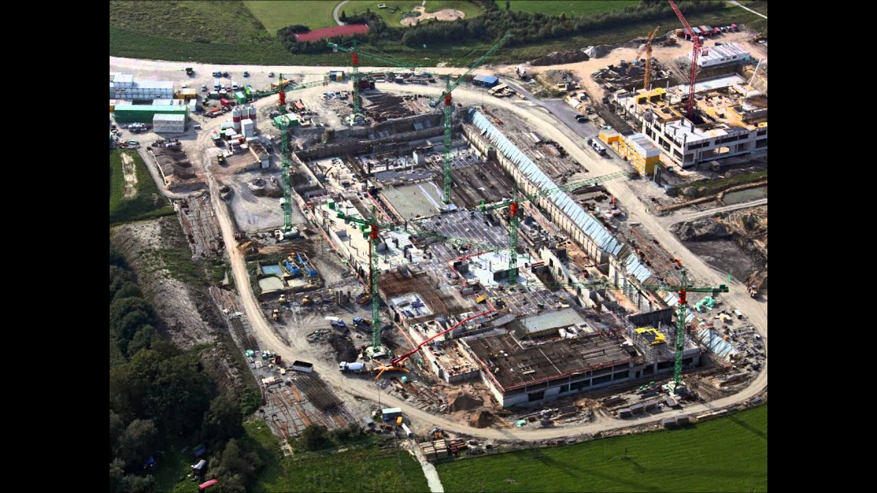 Baustelle des FH-Neubaus