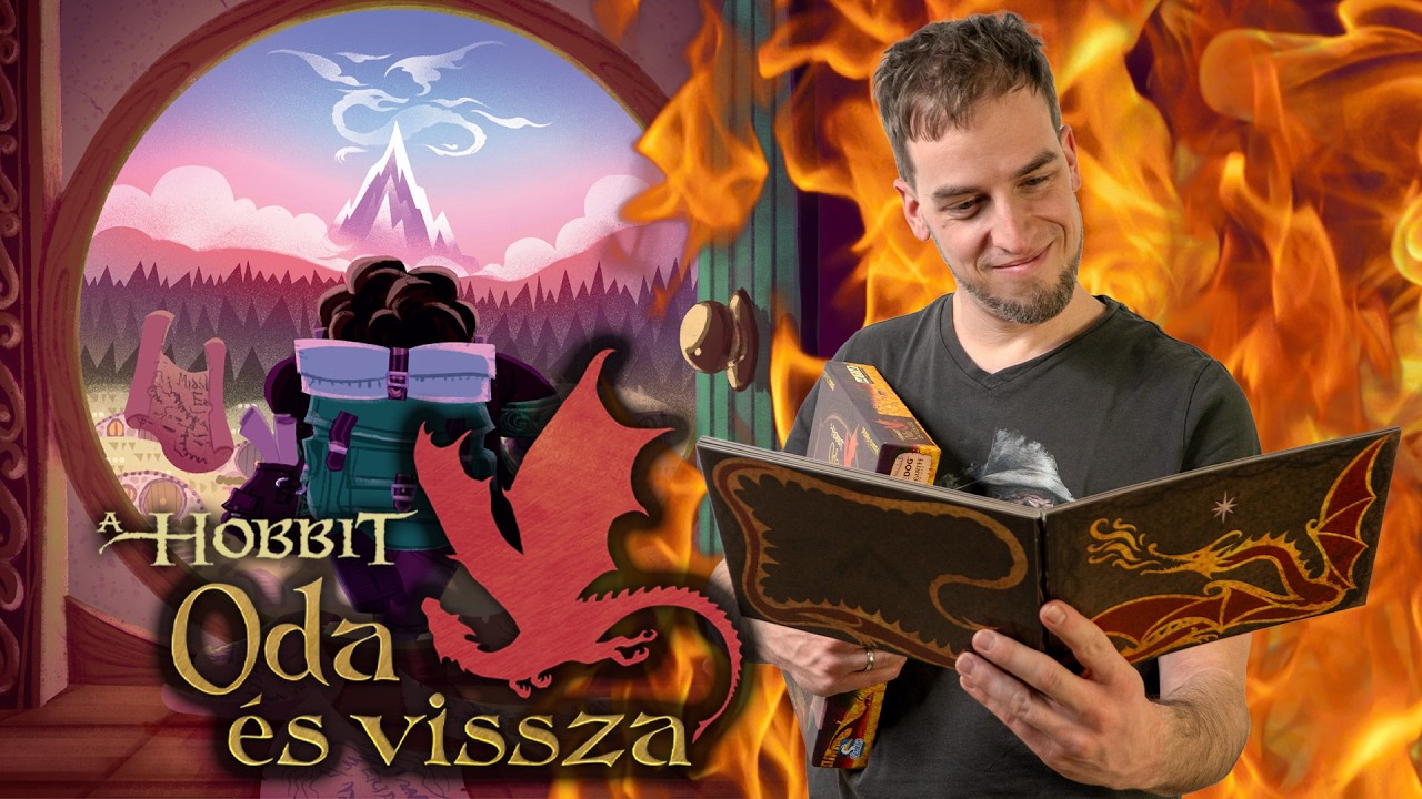Zsákos Bilbó tollából | A hobbit - Oda és vissza társasjáték bemutató 🧙‍♂️
