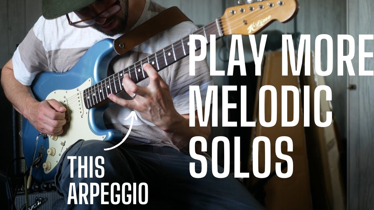Play MORE MELODIC Solos With THIS Arpeggio - Notes That Work Over Most Chords in the Major Scale