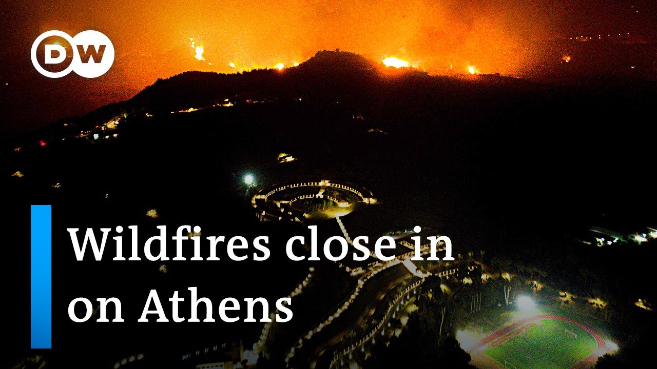 Eight dead and thousands evacuated as wildfires continue to rage in southern Europe | DW News