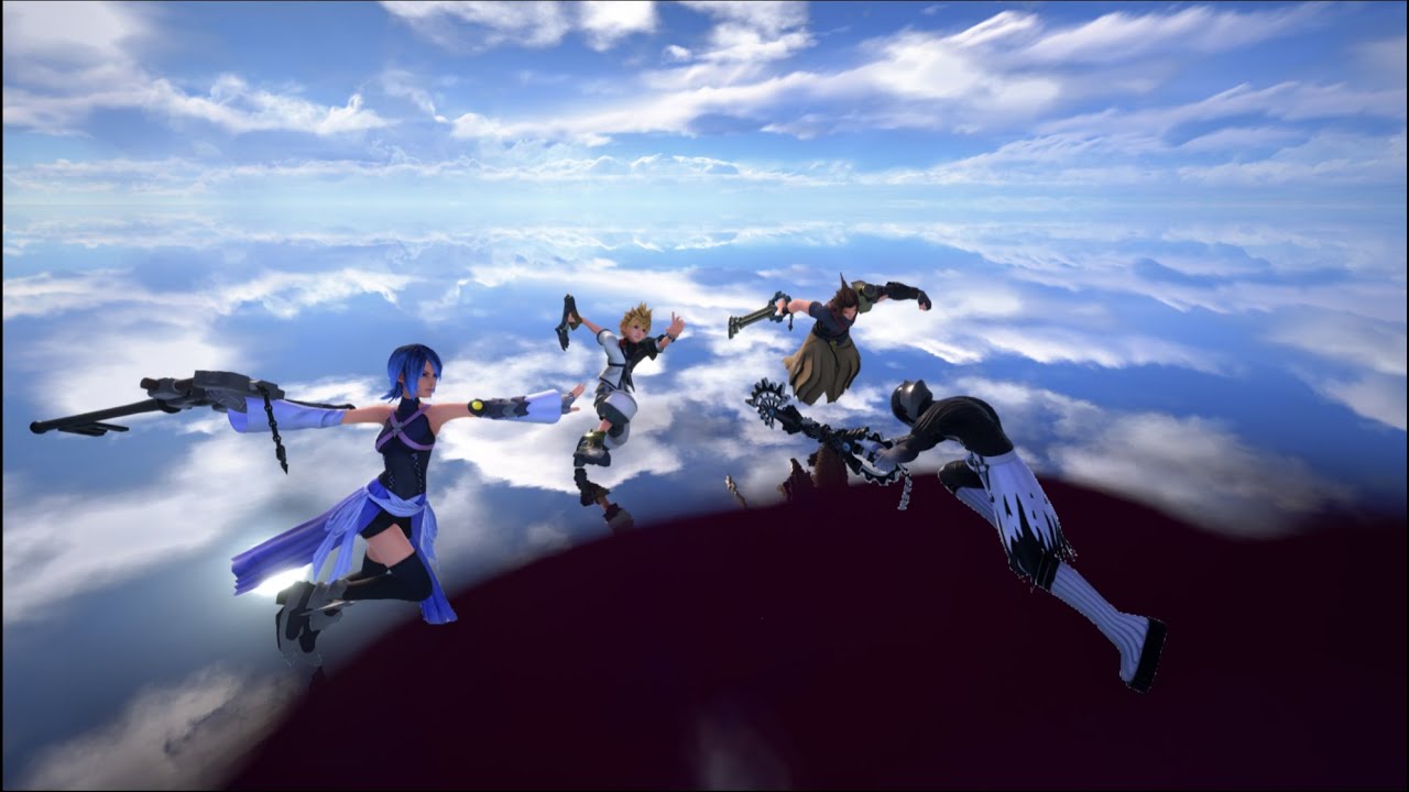 KH3 MODS: Ventus, Terra and Aqua vs Vanitas Remnant. (No Damage), (Critical Mode)