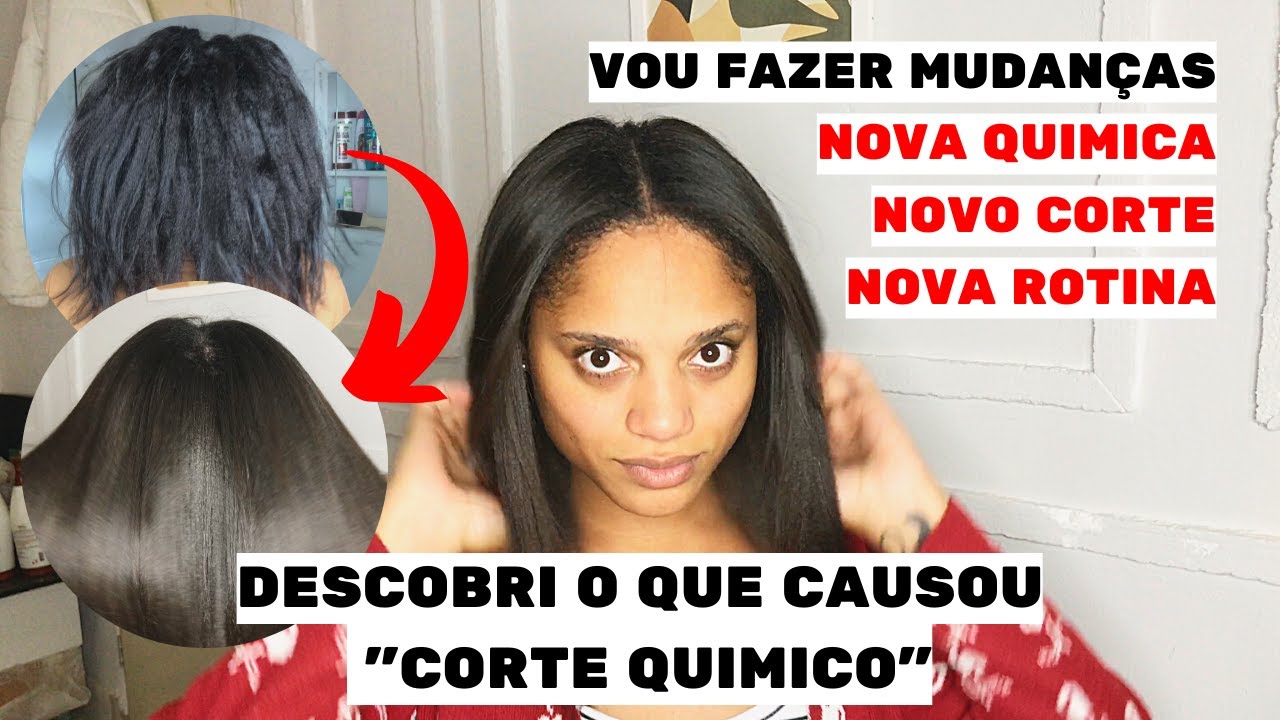 PRANCHA E FALA: VOU MUDAR A QUIMICA DO MEU CABELO? TIVE CORTE QUIMICO OU TERMICO? | Kevileen Silva