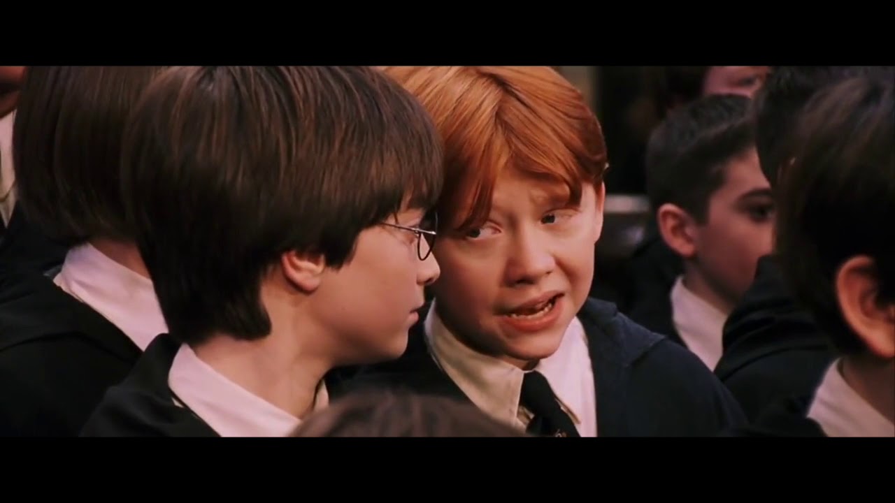Lo smistamento del cappello parlante (Harry Potter e la pietra filosofale)
