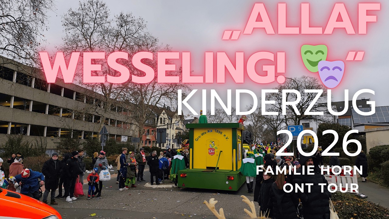 🎉 Kinderkarneval Wesseling 50389 – SO war der Kinderzug wirklich! 😍