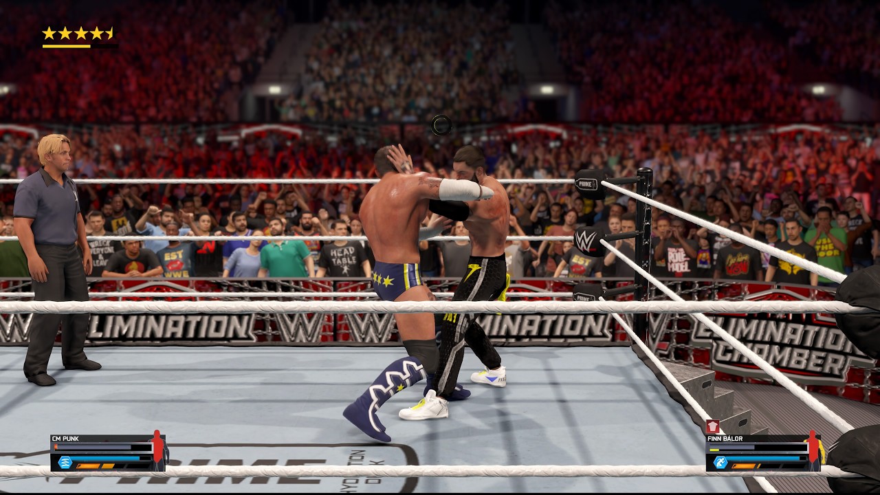 WWE 2K25 - Finn Balor vs. CM Punk (c) - World Heavyweight Championship Match at Elimination Chamber