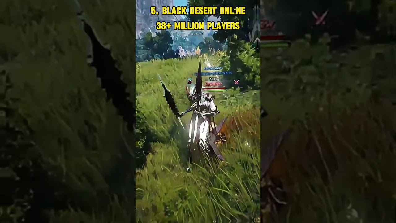 Top 5 Most Played MMO RPG Games in the World 🌍 Best MMORPGs Ever 