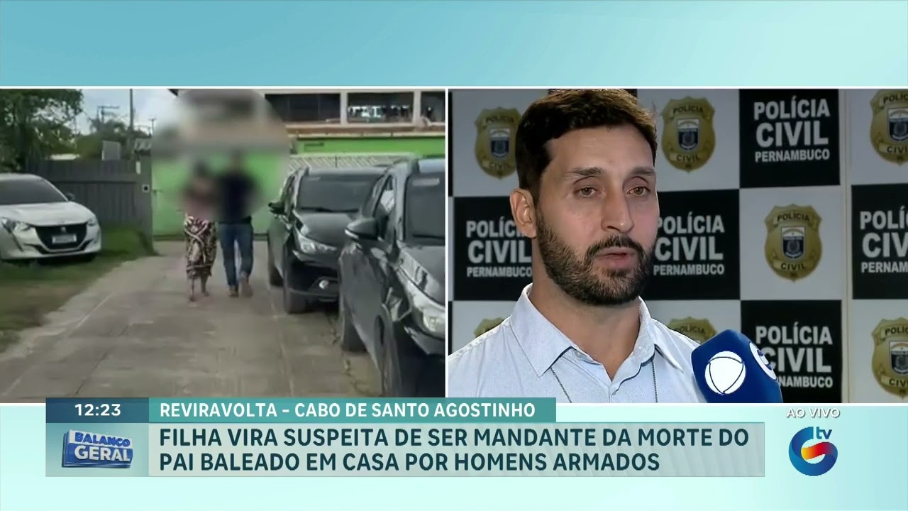Filha vira suspeita de ser mandante da morte do pai