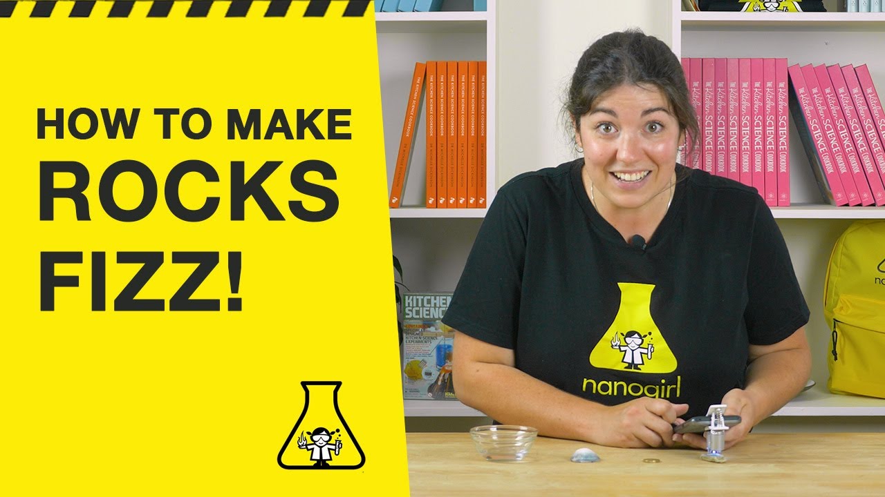 How to make rocks fizz! A simple science experiment for kids