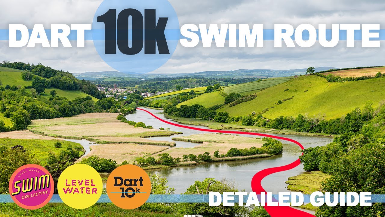 River Dart 10k Swim Route in Detail