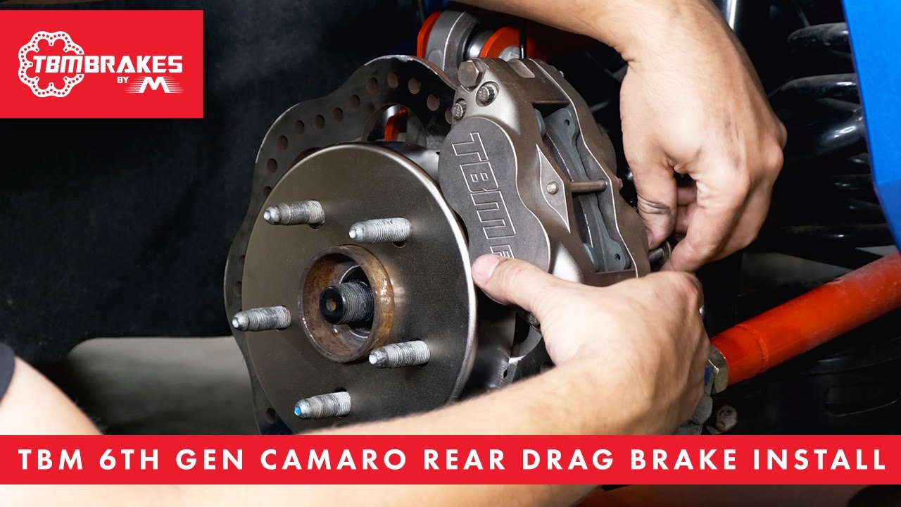 TBM 6th Gen Camaro Rear Drag Brake Install 001-0283