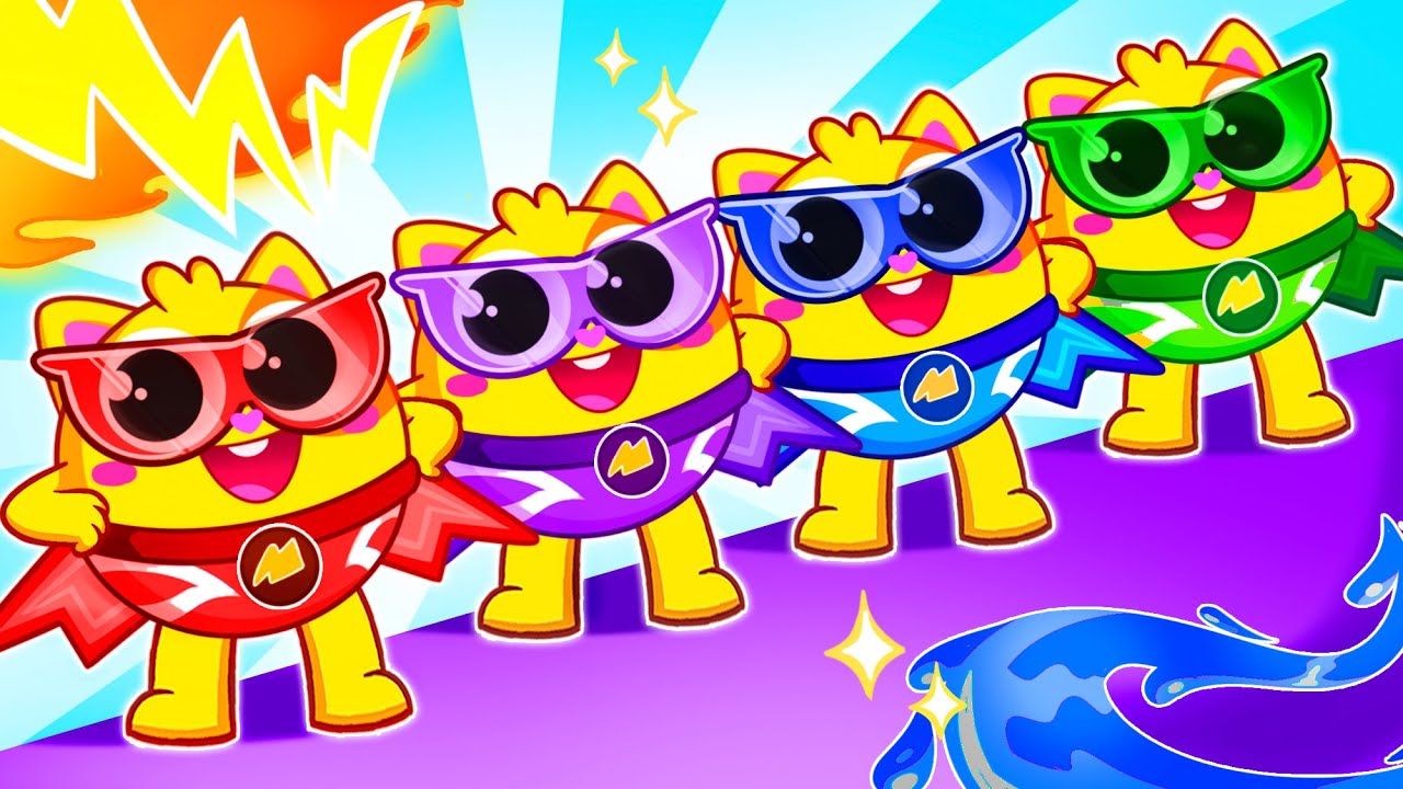 Baby Superheroes 🦸🏻🦹🏼‍♀️🦸🏻‍♂️ SUBSCRIBE for Funny Kids Songs & Nursery Rhymes♥️