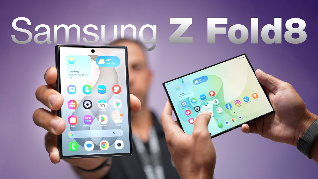 Hands-On With Samsungs New Galaxy Z Fold8 Lineup!