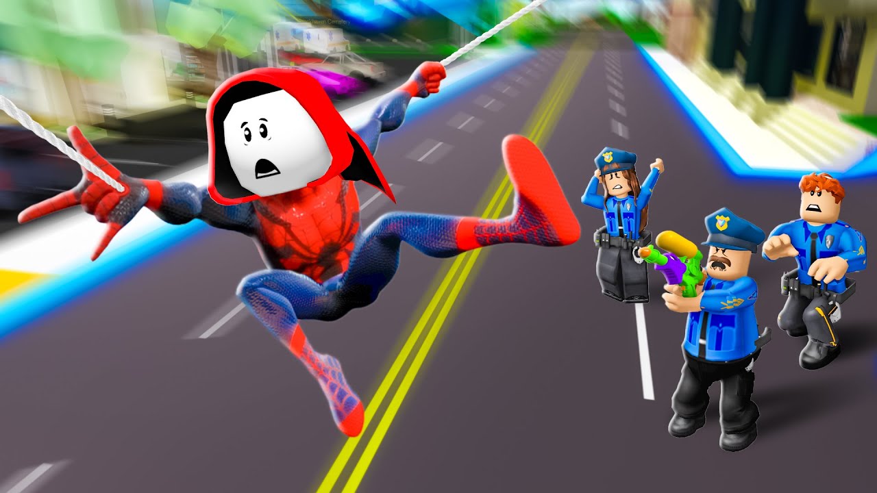 SPIDER-MAN Jailbreak Full Episode I Poor SPIDER-MAN No Way Home | ROBLOX Brookhaven🏡RP-FUNNY MOMENTS