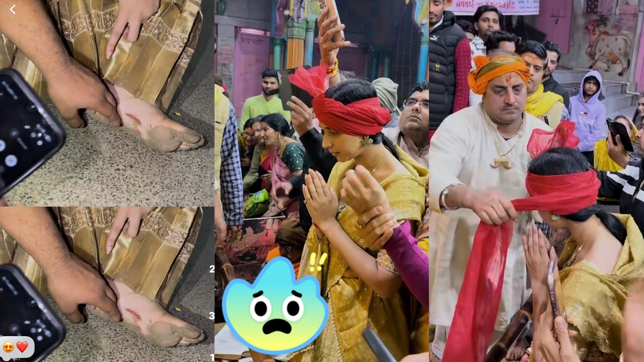 Tanya mittle ko kya ho gya 😭😭/21 km pedal Vrindavan yatra ki  😱