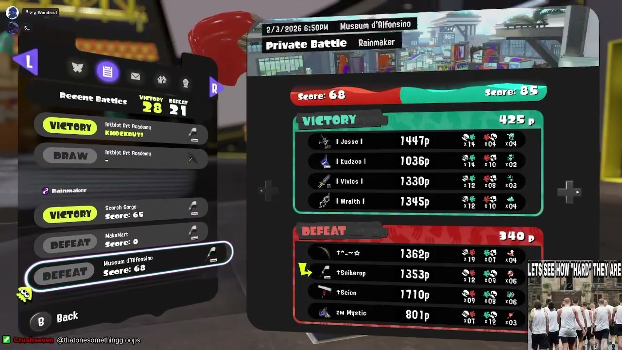 {February 3rd, 2026} Scrim with Now This is Yacht Club (SoCallie)