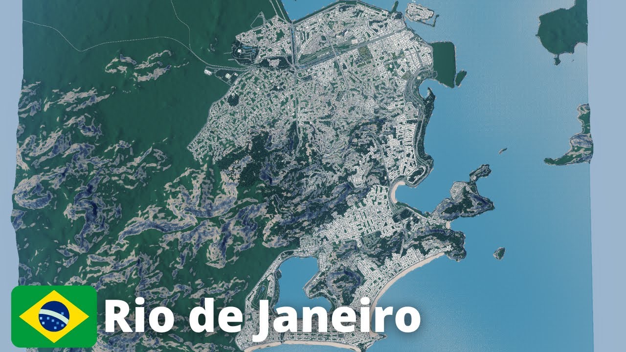 Cities: Skylines - Rio de Janeiro (1:1 scale)
