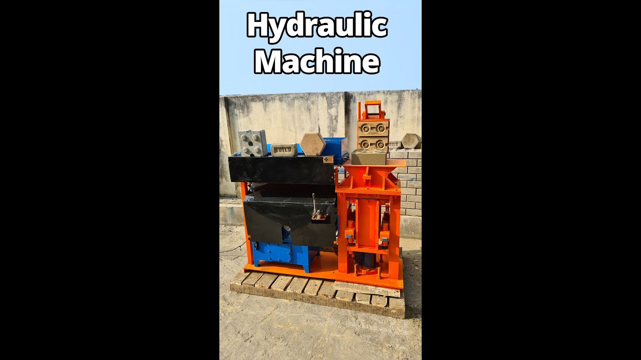 Interlocking Brick Hydraulic Machine